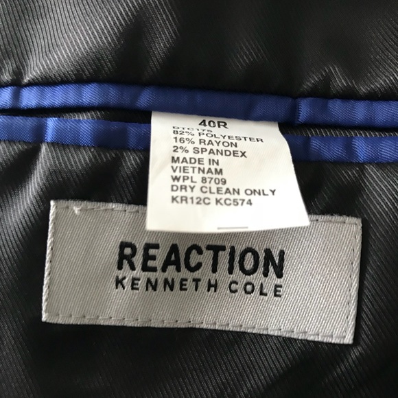 Kenneth Cole Slim-Fit Paisley Dinner Jacket - Picture 2 of 6